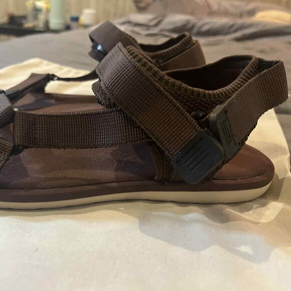 Zara - SANDALS WITH ADHESIVE STRAPS - NEVER WORN - size 6 - Picture 4 of 6